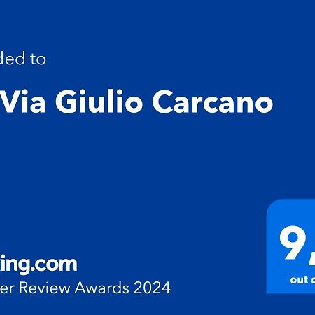 34 Via Giulio Carcano Milano Exteriör bild